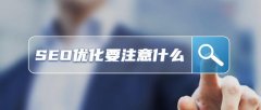 在进行网站优化的时候应该注意什么